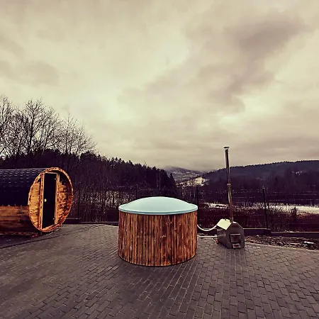Sarnie Wzgorze Sucha Beskidzka Sauna Jacuzzi Chalet Kukow